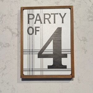 Party of 4 Wall Art